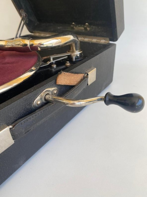 Parlophone Antika Çanta Gramofon 078 - 3