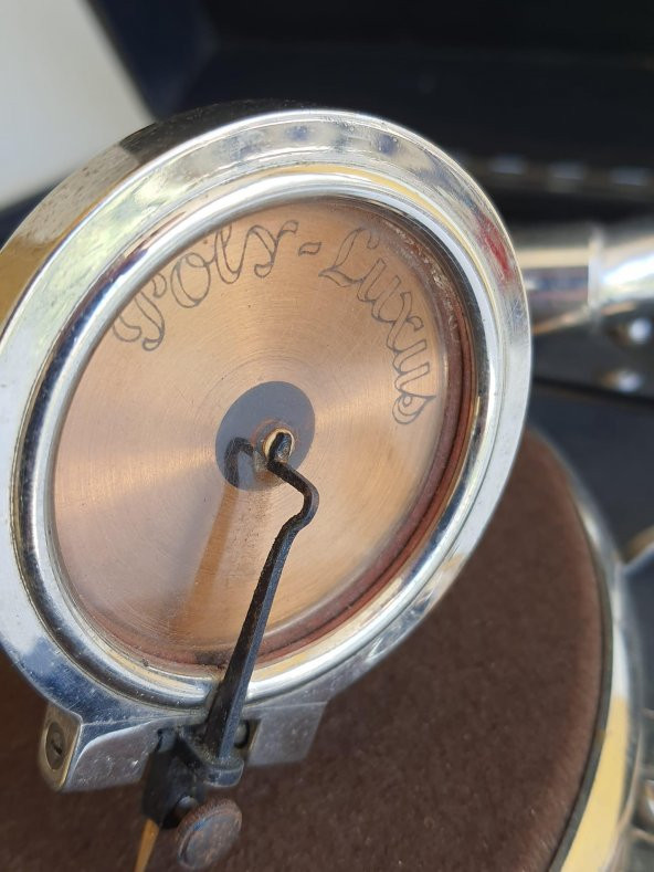 Polyphon Musik Antika Çanta Gramofon 080 - 4