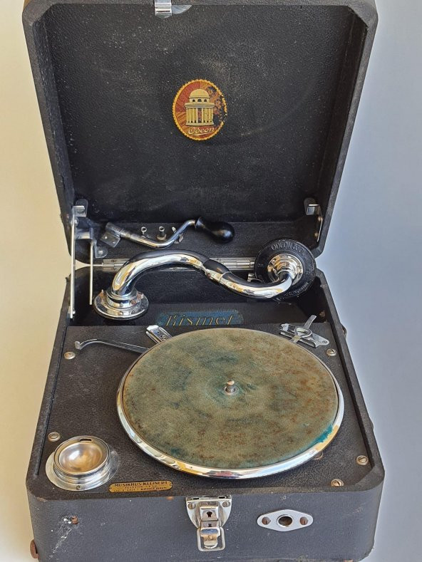 Odeon Kismet Antika Çanta Gramofon 069 - 4