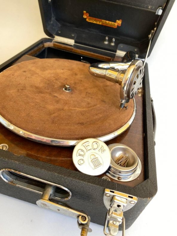 Odeon Souverain Antika Çanta Gramofon 071 - 3