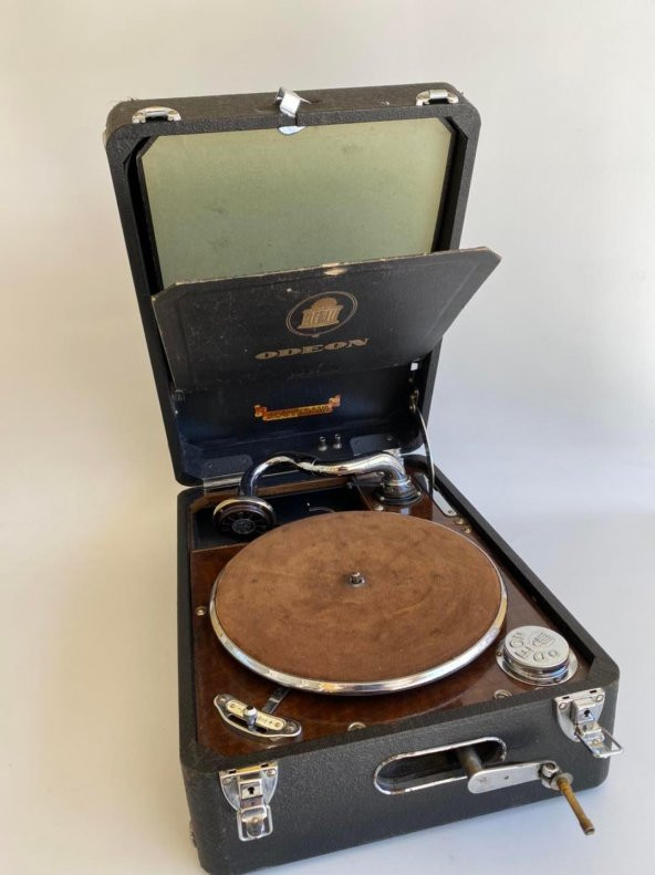 Odeon Souverain Antika Çanta Gramofon 071 - 5
