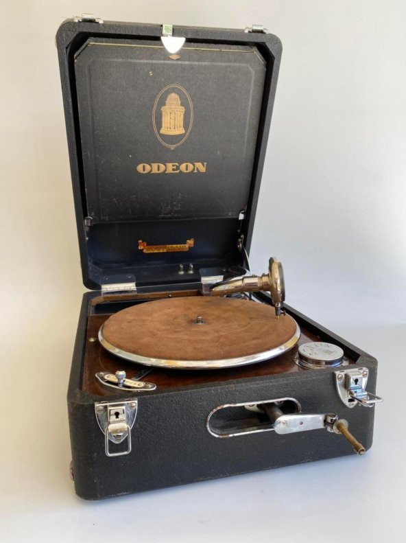 Odeon Souverain Antika Çanta Gramofon 071 - 9