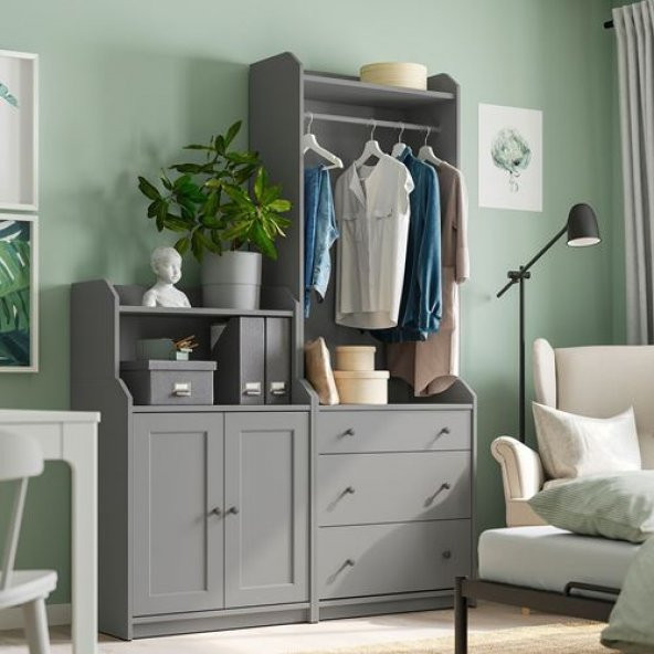 2 Li Dosyalık Kulplu- Koyu Gri MeridyenDukkan Dosyalama Düzenleyici Sert Karton - 4