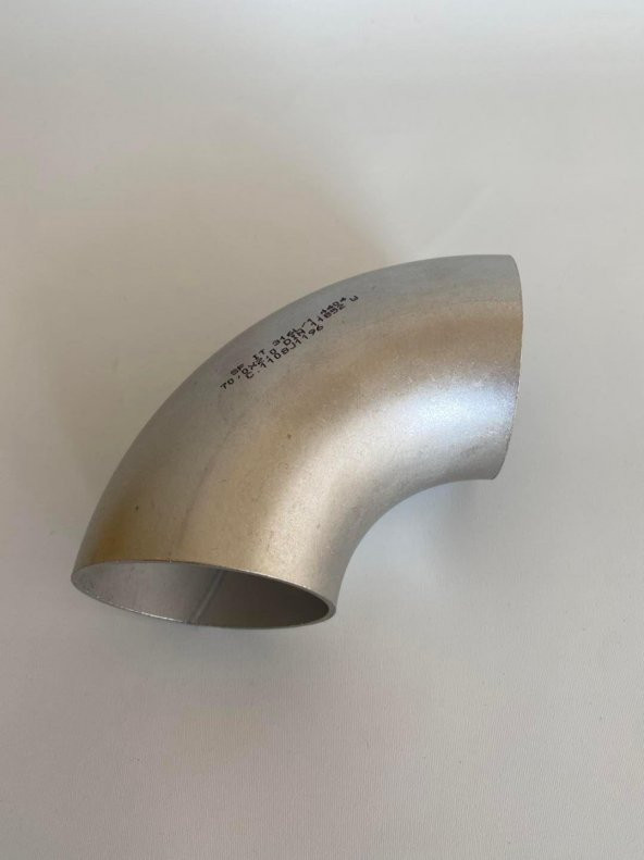 Paslanmaz Çelik Dirsek Boru 90 Derece 316L 70x2mm - Resim 3