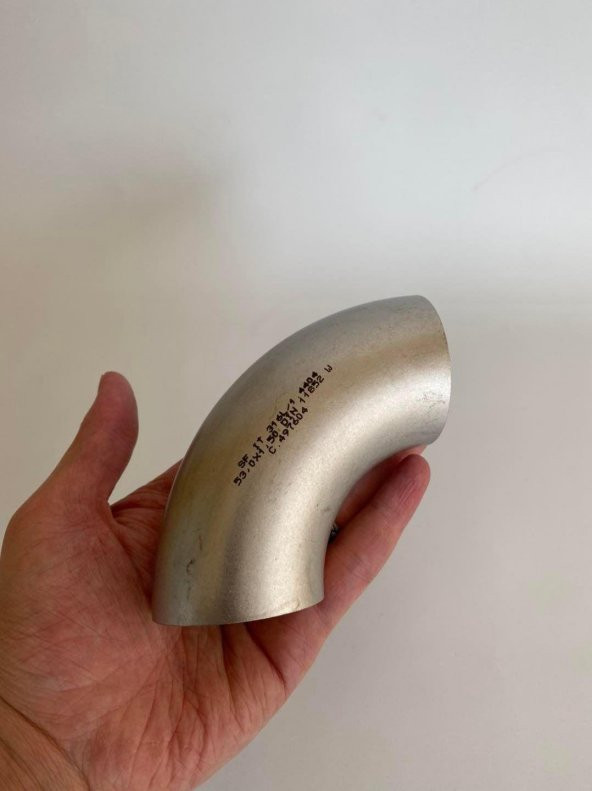 Paslanmaz Çelik Dirsek Boru 90 Derece 316L 53x1,5mm - Resim 4