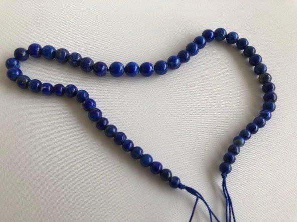 Doğal Lapis Lazuli Taşı Değişken Boyutlu Dizi 5-9mm