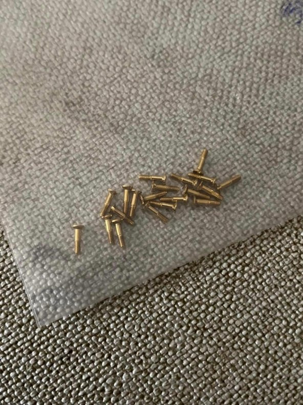 H Civata 5,5mm Gold 1 Adet - Hublot Saat Uyumlu Vida - 4