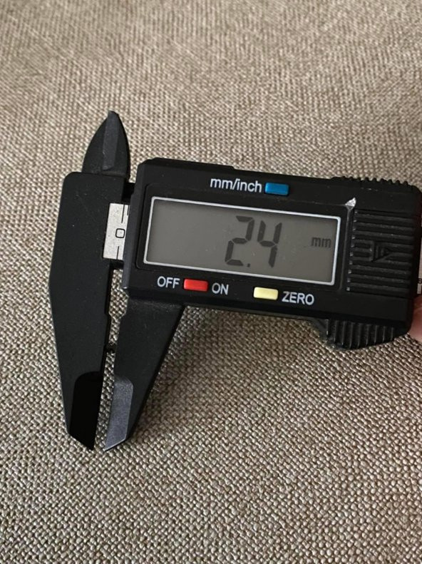 H Civata 7mm Siyah 1 Adet - Hublot Saat Uyumlu Vida - 3