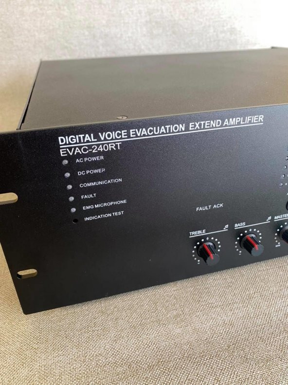 CMX EVAC-240RT Acil Anons Sistemi Yönlendirici Amplifikatör 240W - 3