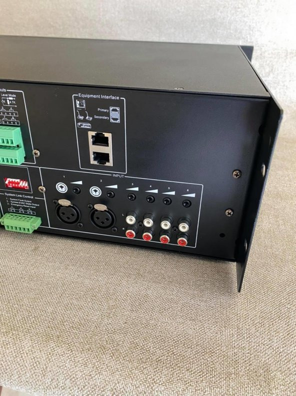CMX EVAC-240RT Acil Anons Sistemi Yönlendirici Amplifikatör 240W - 12