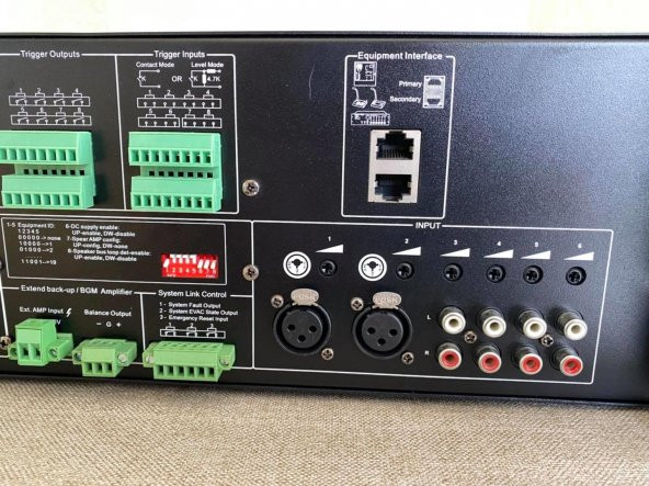 CMX EVAC-500RT Acil Anons Sistemi Yönlendirici Amplifikatör 500W - 7