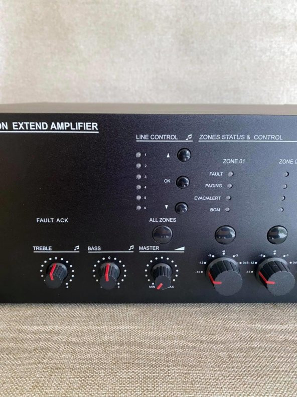 CMX EVAC-500RT Acil Anons Sistemi Yönlendirici Amplifikatör 500W - 9