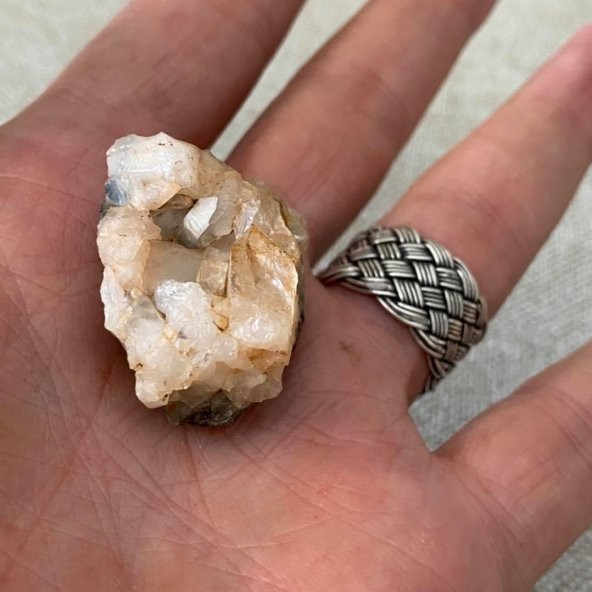 Doğal Kuvars Kristal Taş 15,82 Gram - 3