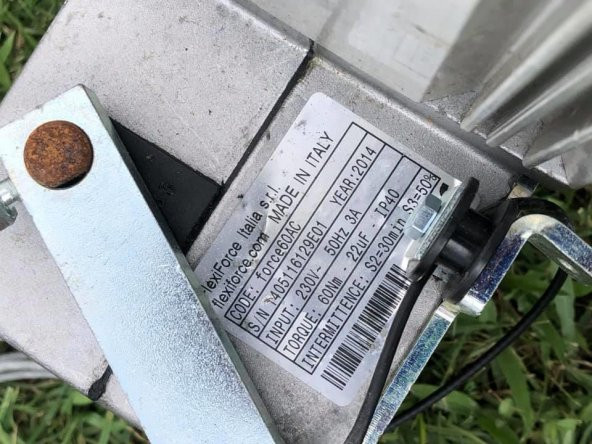 FlexiForce force60AC 60nM Redüktörlü Motor Kiti 2.El 1405116129E01 - 3