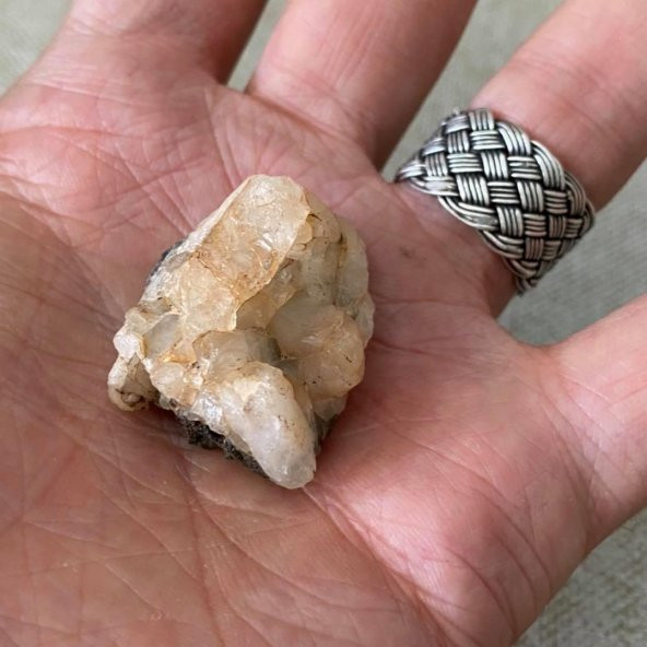 Doğal Kuvars Kristal Taş 15,82 Gram - 2