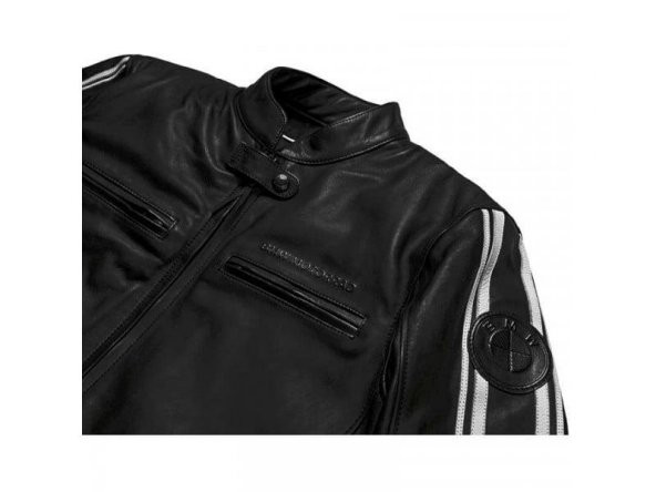 BMW Lederjacke Twinstripes Erkek Deri Ceket S Slim Beden - 10