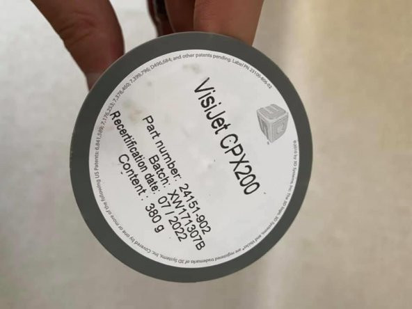 Visijet CPX200 3D Yazıcı Balmumu Mavi 24151-902 -3D Printer Realwax - 5