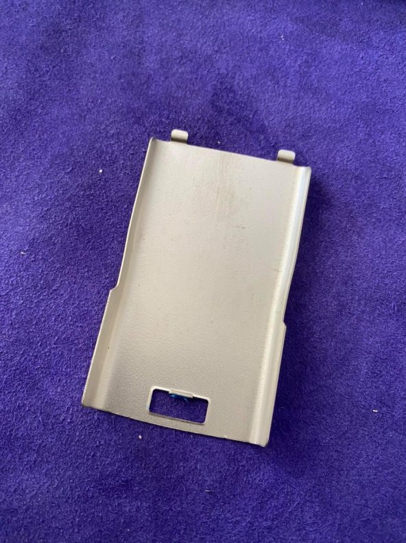 Nokia E50 Ön Arka Kapak Beyaz Gümüş(Tuşsuz) - E50 Kapak - 5