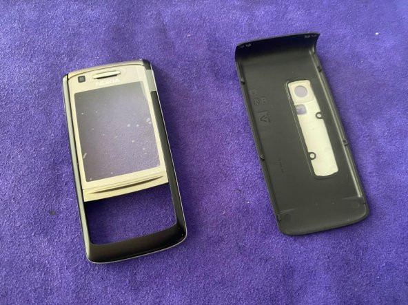 Nokia 6280 Ön Arka Kapak Siyah(Tuşsuz) - 6280 Kapak