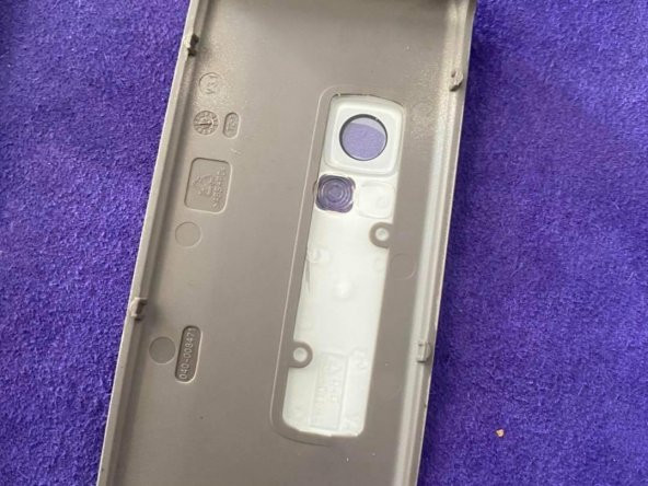 Nokia 6280 Ön Arka Kapak Gri(Tuşsuz) - 6280 Kapak - 3