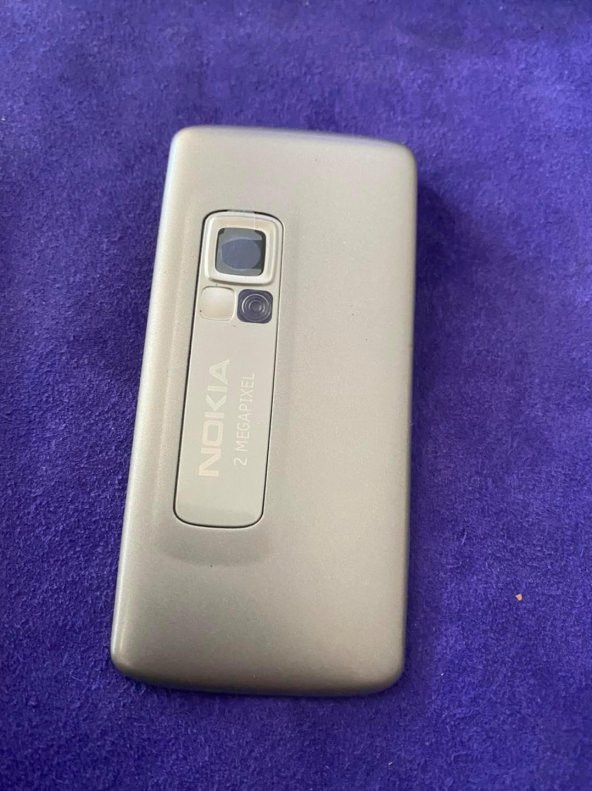 Nokia 6280 Ön Arka Kapak Gri(Tuşsuz) - 6280 Kapak - 5