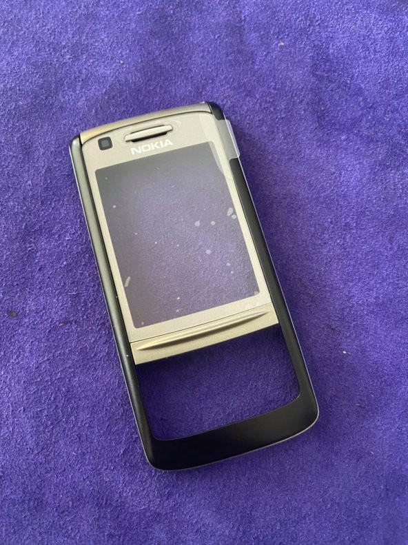 Nokia 6280 Ön Arka Kapak Siyah(Tuşsuz) - 6280 Kapak - 2