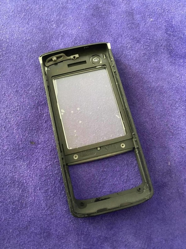 Nokia 6280 Ön Arka Kapak Siyah(Tuşsuz) - 6280 Kapak - 3