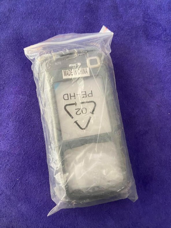 Nokia N70 Ön Arka Kapak Siyah(Tuşsuz) - N70 Kapak - 6