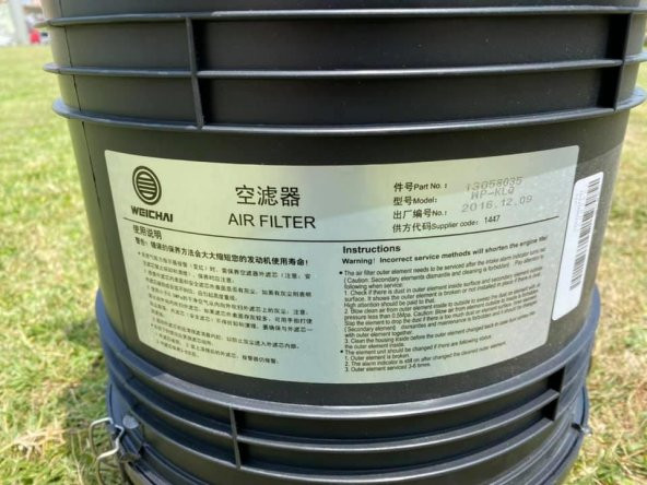 Weichai WP-KLQ Marine Dizel Motor Hava Filtresi - 6