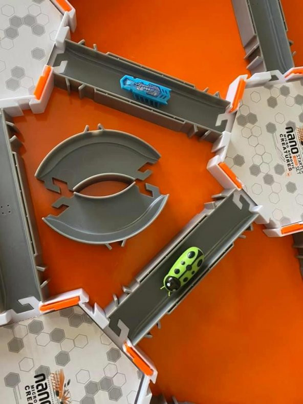 Bug Nano Habitat Set Mikro Böcek Yarışı JH3810 - 5