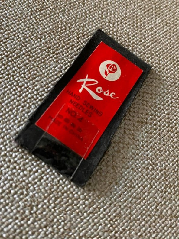 Rose Antika Dikiş İğnesi Paketi No4 - Bakkaliye Koleksiyon Yorgan İğnesi - Resim 3
