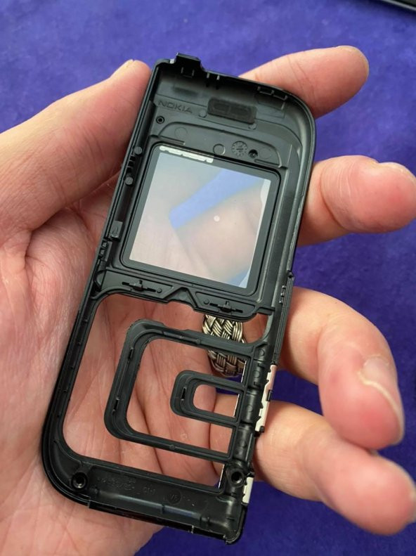 Nokia 7260 Ön Arka Kapak (Tuşsuz) - 7260 Kapak - 3