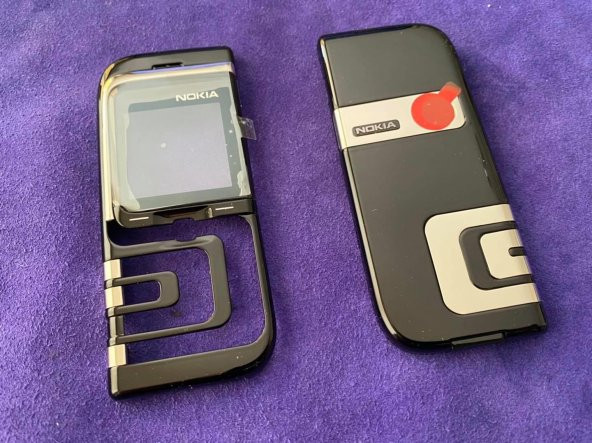 Nokia 7260 Ön Arka Kapak (Tuşsuz) - 7260 Kapak - 7