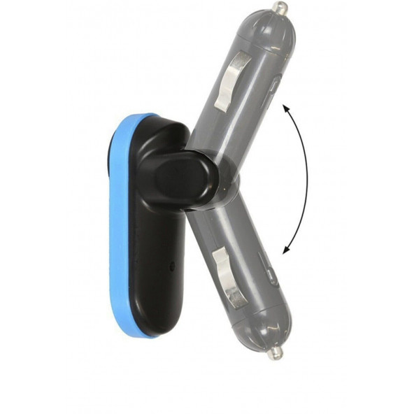 KENSA ÇAKMAKLIK ŞARJ CİHAZI KUMANDALI FM TRANSMITTER ARABA MP3 ÇALAR - 5