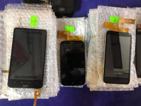 Samsung Htc Nokia Cep Telefonu Lcd Dokunmatik Ekran 160 Adet - 3