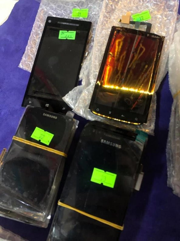 Samsung Htc Nokia Cep Telefonu Lcd Dokunmatik Ekran 160 Adet - 10