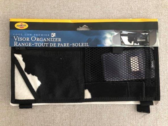 Oto Güneşlik Organizeri - Araba Ruhsat Anahtar Organizer - Resim 2