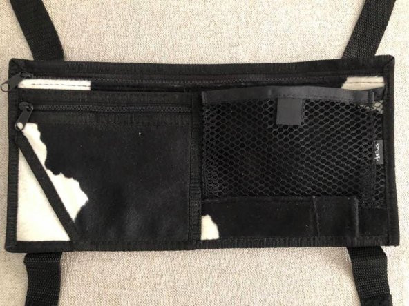 Oto Güneşlik Organizeri - Araba Ruhsat Anahtar Organizer - Resim 6