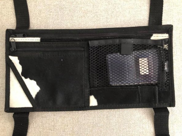 Oto Güneşlik Organizeri - Araba Ruhsat Anahtar Organizer - Resim 8