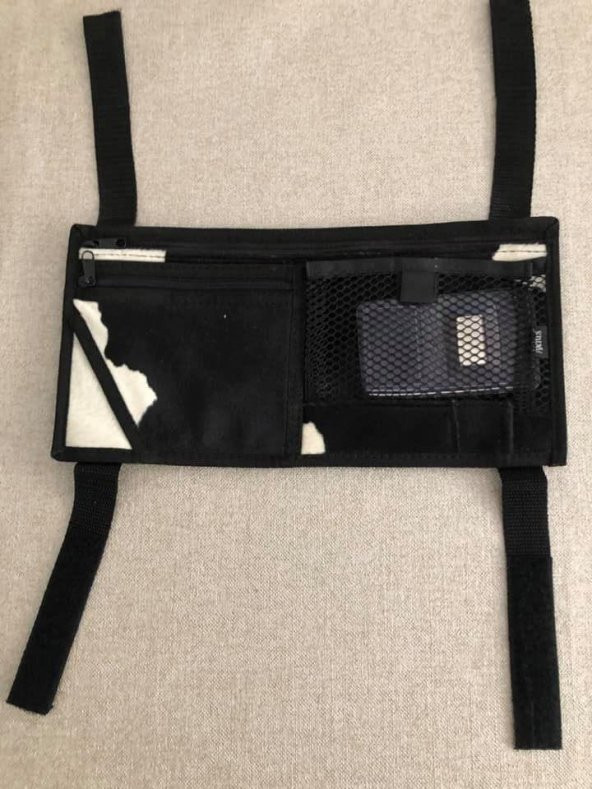 Oto Güneşlik Organizeri - Araba Ruhsat Anahtar Organizer - Resim 9