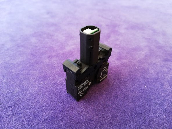 Siemens 3SB3403-1PB Kırmızı Aydınlatma Bloğu - Resim 4