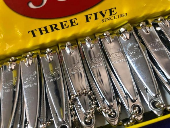 555 Tırnak Makası 5,5 cm - Askı Zincirli Tırnak Makası 24 Lü Paket - 3