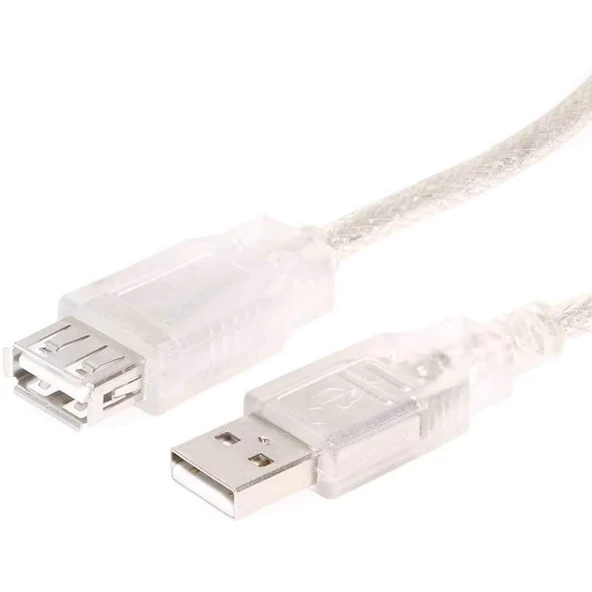 POWERMASTER 40 CM ŞEFFAF USB UZATMA KABLOSU - 2