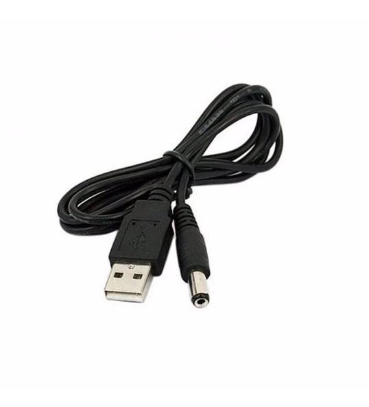 Usb Erkek to 5.5x2.1mm DC Çevirici Kablo Mini Hoparlör Notebook Soğutucu Harici Dvd Usb Hub - Resim 3