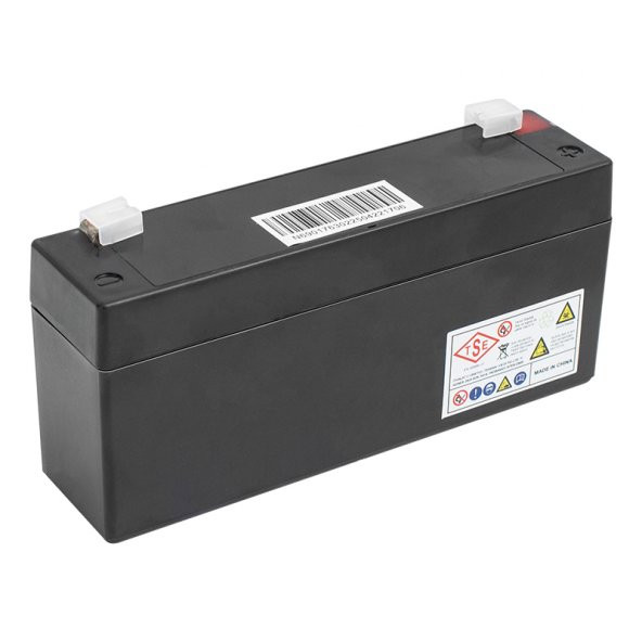 ORBUS ORB6-3.2 6 VOLT - 3.2 AMPER AKÜ (125 X 33 X 60 MM) KISA - 2