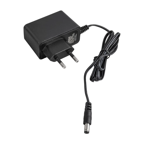 WEKO 12 VOLT - 1 AMPER 5.5*2.5 UÇLU YERLİ ÜRETİM PLASTİK KASA PRİZ TİPİ  ADAPTÖR - 3