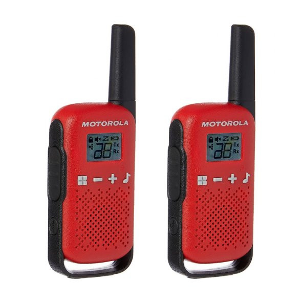 MOTOROLA TLKR-T42 PMR446 EL TELSİZİ 3LÜ PAKET 4 KM MEZİLLİ 8 KANAL (3 ADET İNCE PİL) - 2