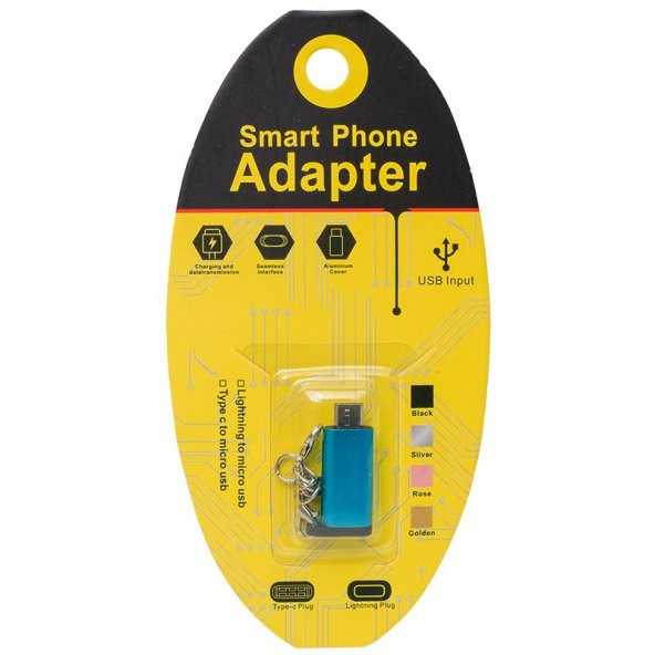 POWERMASTER TYPE-C TO SAMSUNG ANDROID MICRO USB OTG APARAT ANAHTARLIK - 2