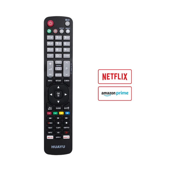 HUAYU KL URC1399 NETFLIX-AMAZON TUŞLU LG UNIVERSAL LCD LED TV KUMANDA