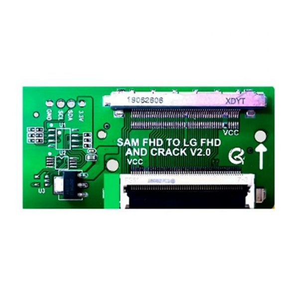 LCD PANEL FLEXİ REPAİR KART HD FPC TO LVDS SAM FHD İN TO LG FHD OUT SONY FULL HD QK0812B